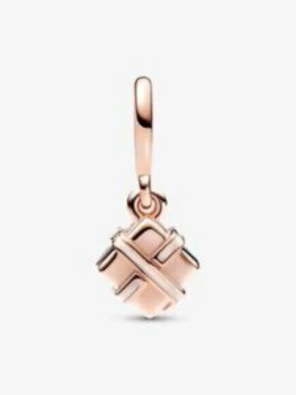 Pandora Rose Gold Gift Bow Dangle Charm